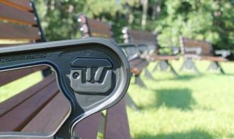 Benches brighten downtown Waupaca